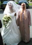 La mariée et sa Môman